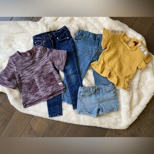 7 for All Mankind bundle sets. Size 3T and 4T. Daughter wore when she was 3/4